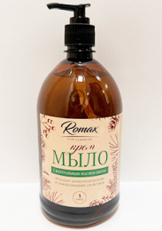 Крем-мыло "Romax" с натуральным маслом пихты 1л. (1/8)