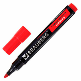 Маркер 3мм красный (1/12)