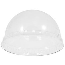 Купольная крышка к стакану БЕЗ отверстия прозр. "Упакс Юнити" (1*50/20уп)