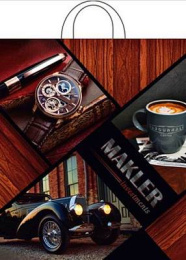 Пакет с петлевой ручкой 38*42-40мкм "Маклер" (1*25/20уп)