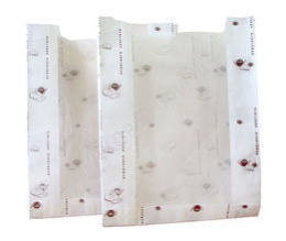 Пакет бумажный 310*170*80 с окном печать (1*100)