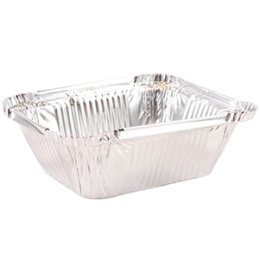 Форма ал. прямоугольная  490мл. 150*124*44 (1*10/5/120)
