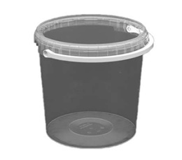 Ведро круглое с крышкой  5л. (1/5/60)