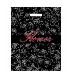 Пакет с вырубной ручкой 38*48-40мкм "Флористик лайт" (1*50/10уп)