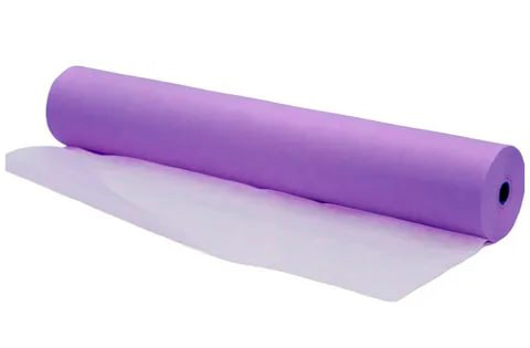 Простыни 70*200 в рулоне фиолетовые №100 (1/6)