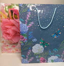 Пакет подарочный 26*32 "Цветы ассорти" (1/12)