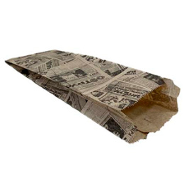 Пакет бумажный 300*90*40 газета (1*100/30уп)