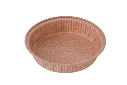 Форма бумажная Пай С90-21Р коричневая D100, d90, h=21 (1/25/2250шт)