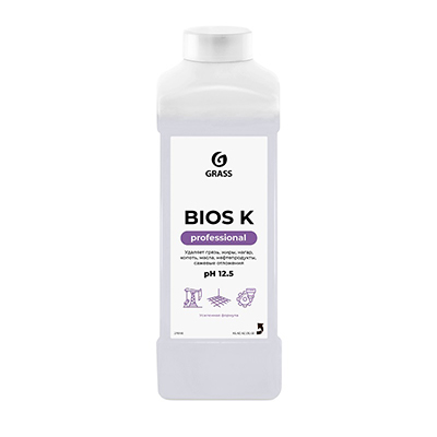 Высококонцентр. щелочное средство Bios-К 1л (1/12)