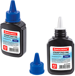 Краска штемпельная черная 45мл