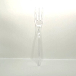 Вилка для фуршета, 100мм прозрачная (1*50/30уп)