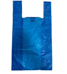 Пакет-майка 30*55-25мкм "Синий" (1*100/20уп) Асс