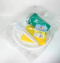 Набор "На троих" на 3 персоны d-205 (1/35)