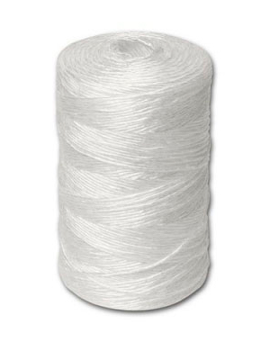 Шпагат полипропиленовый 0,5кг белый (1/22)