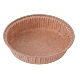 Форма бумажная Пай С200-25Р коричневая D218, d198, h=25 (1/20/780шт)