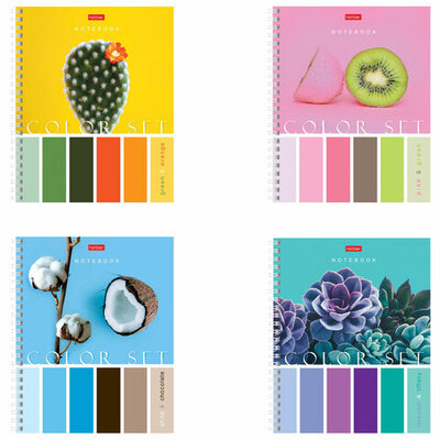 Тетрадь 80л.А5 клетка, спираль 