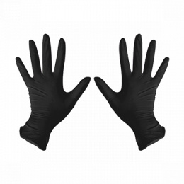 Перчатки нитриловые ЧЕРНЫЕ XL (1*100/10уп)