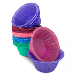 Форма для выпечки "Маффин" d50 h35 микс цвета (1*200/15уп)