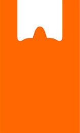 Пакет-майка 30*55-25мкм "Оранжевый" (1*100/20уп) Асс