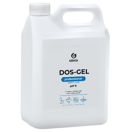 Дезинфицирующий чистящий гель "DOS Gel" 5л (1/4) МАРКИРОВКА																														
