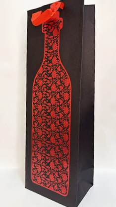 Пакет подарочный 11*36 под бутылку (1/20)																														