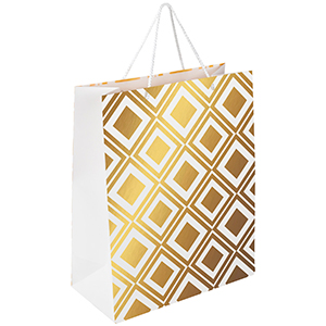 АКЦИЯ Пакет подарочный 26*33 "Gold Luxury" (1/12)