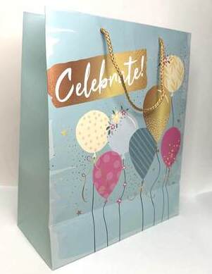 Пакет подарочный 26*32 "С Днем Рождения"! (1/12)