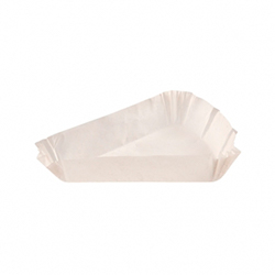 Тарталетки треугольник 1Т-W белые 102*75*25 (1*500/16уп)