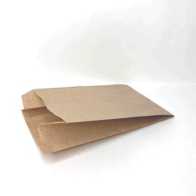 Пакет бумажный 175*100*50 крафт (1*100/15уп)